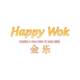 Happy Wok logo.